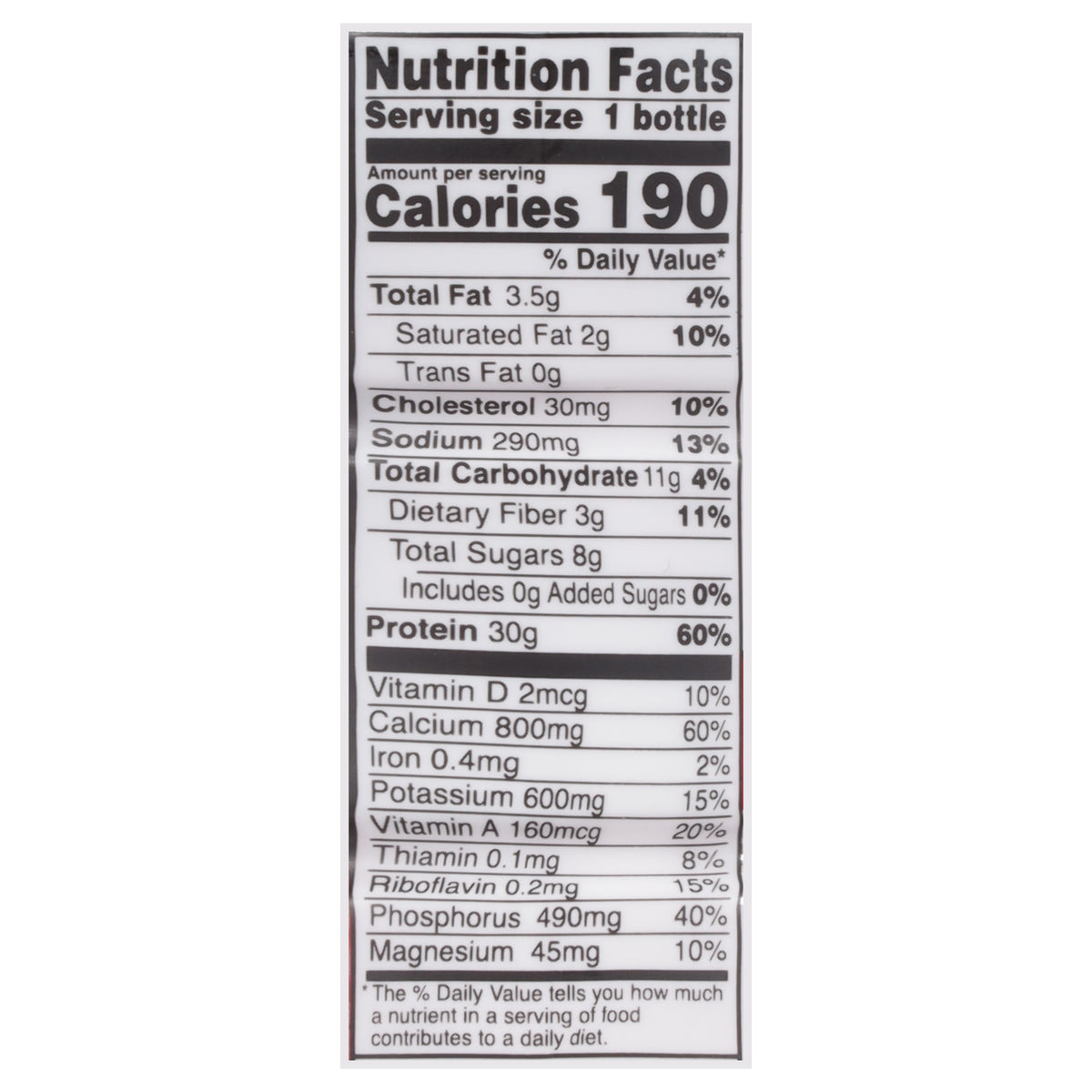 Shamrock Farms Rockin' Protein Builder Strawberry Protein Shake 12 fl oz