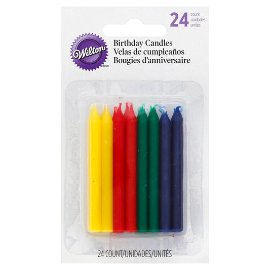 Wilton Birthday Candles 24 ea