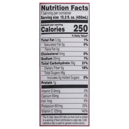 Bolthouse Farms Strawberry Banana 100% Juice Smoothie 15.2 fl oz