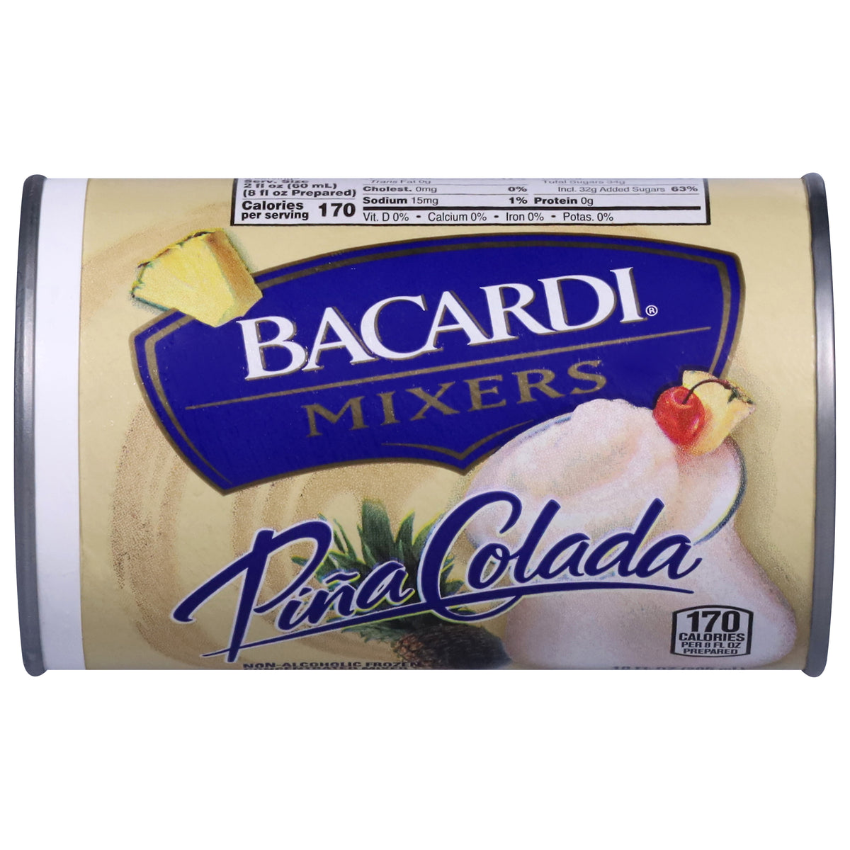 Backadi Pin Bacardi Mixers Pina Colada Concentrated Mixer 10 fl oz – Douglas Food Valu