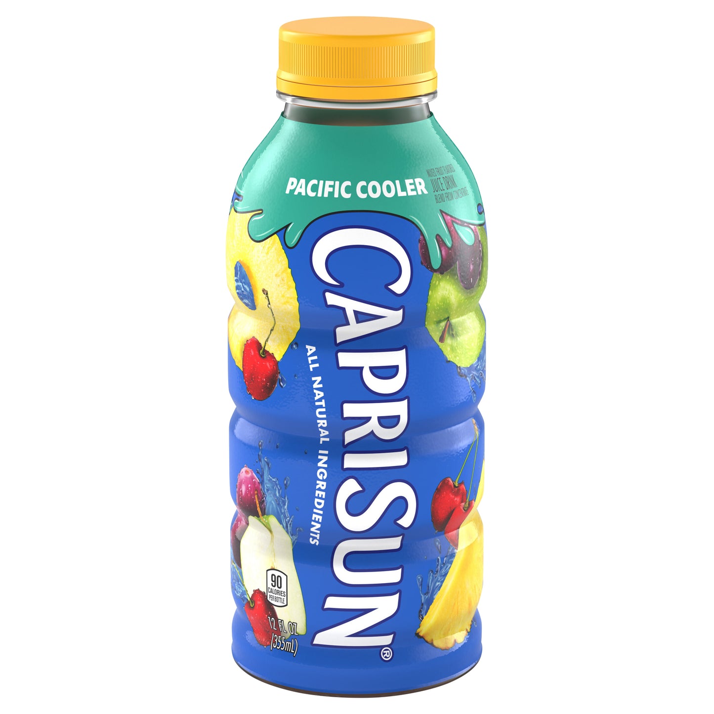 Capri Sun Pacific Cooler Mixed Fruit Flavored Juice Drink Blend from concentrate, 12 fl oz Bottle