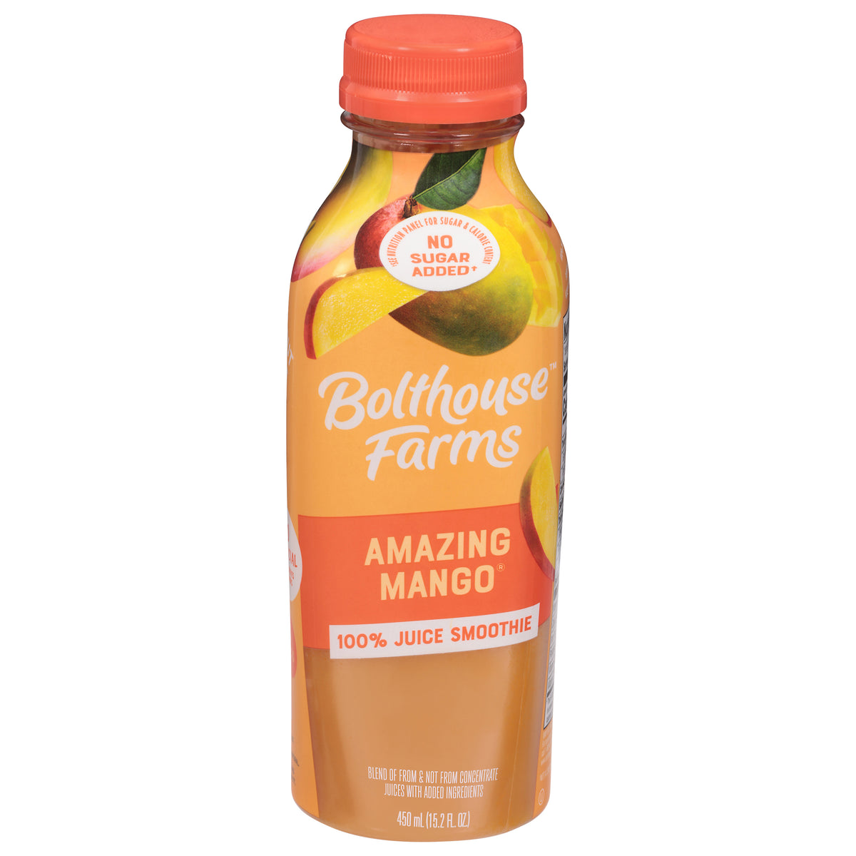 Bolthouse Farms Amazing Mango 100% Juice Smoothie 15.2 fl oz