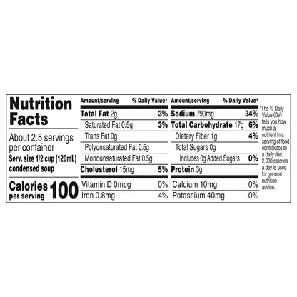 Campbell's Double Noodle Condensed Soup 10.5 oz