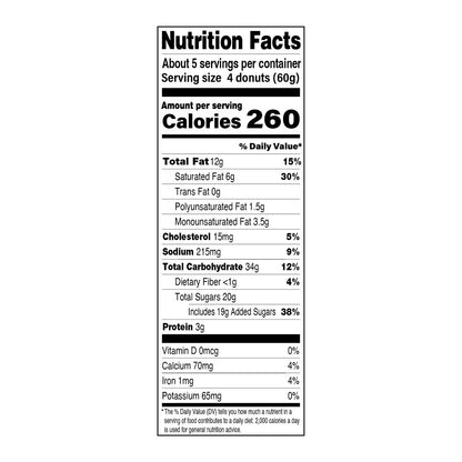 Snack Cakes, Little Debbie Family Pack Glazed Mini Donuts (bagged)