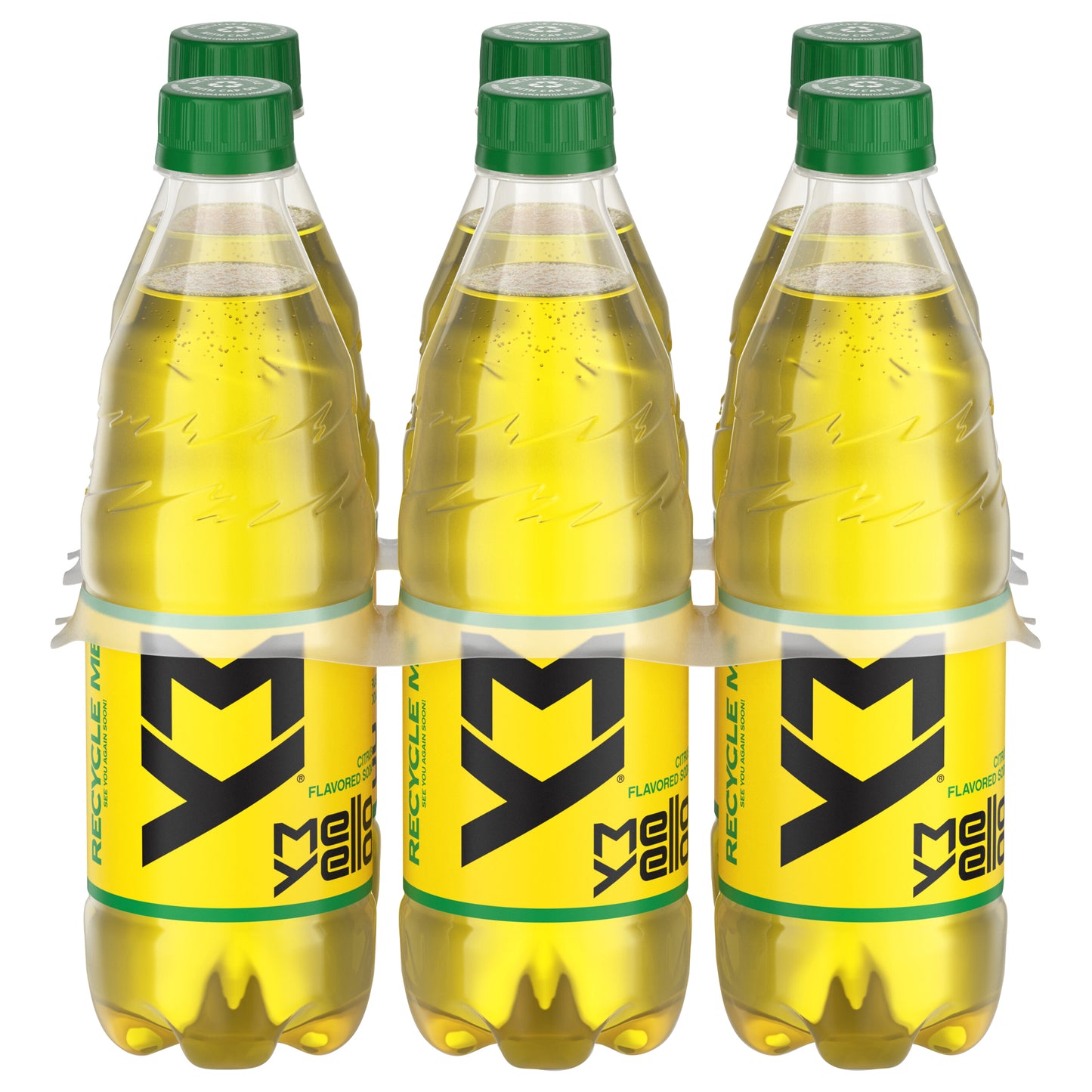 Mello Yello Bottles, 16.9 fl oz, 6 Pack