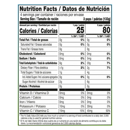 Outshine® Sugar Free Strawberry Tangerine Raspberry Fruit Bars