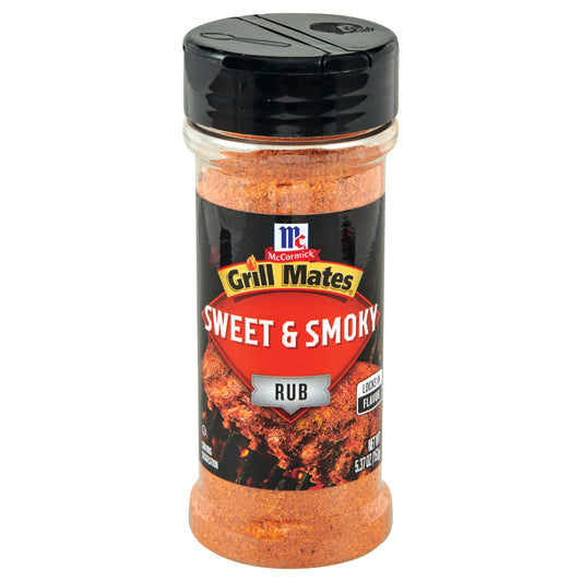 McCormick Grill Mates Sweet & Smoky Rub, 5.37 oz