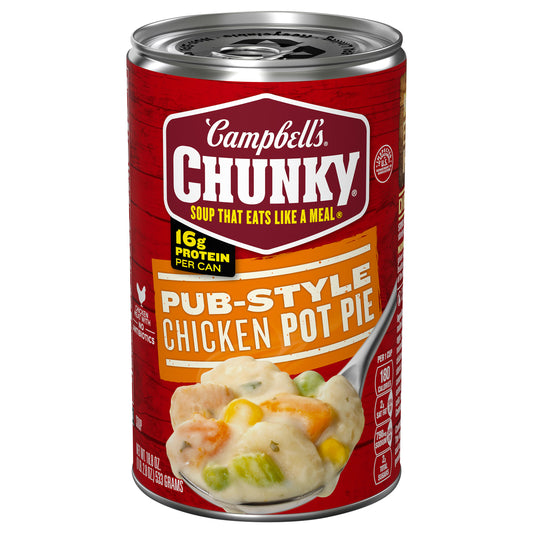 Campbell's Chunky Pub-Style Chicken Pot Pie Soup 18.8 oz