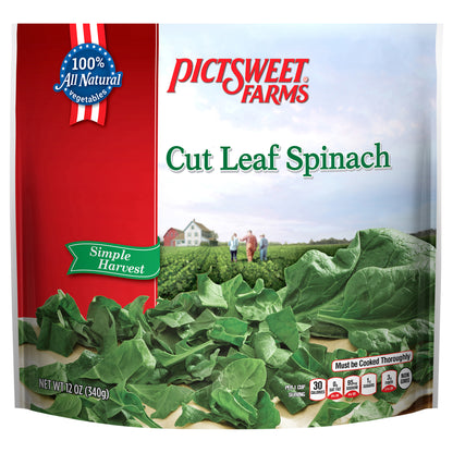 Pictsweet Farms Cut Leaf Spinach, Simple Harvest - 12 oz