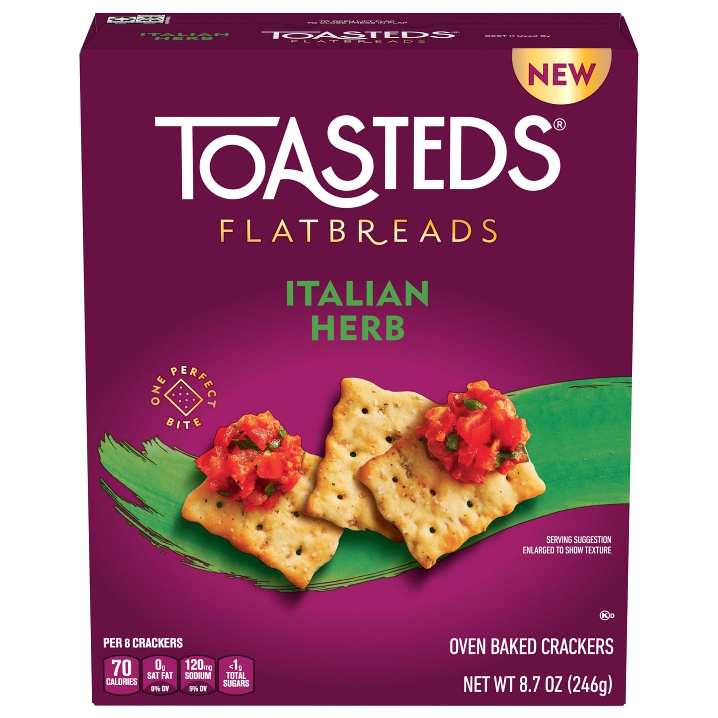 Kellogg's Toasted Crackers Italian Herb 8.7oz