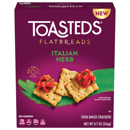 Kellogg's Toasted Crackers Italian Herb 8.7oz