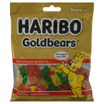 Haribo Goldbears Share Size Gummi Candy Share Size 4 oz