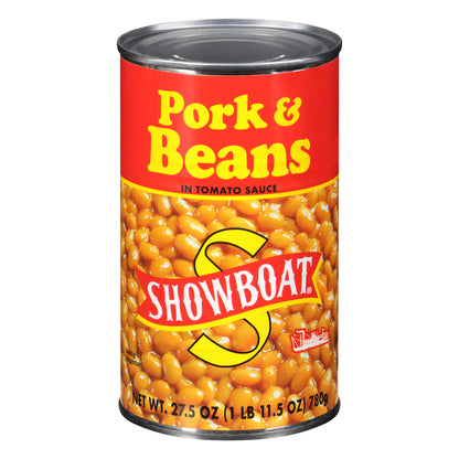 Showboat® Pork & Beans in Tomato Sauce 27.5 oz. Can