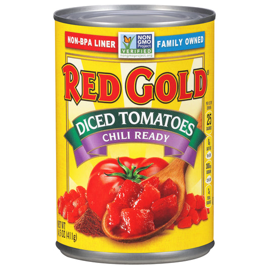 Red Gold Diced Chili Ready Tomatoes 14.5 oz
