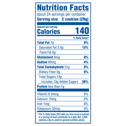 OREO Double Stuf Chocolate Sandwich Cookies, Party Size, 24.95 oz