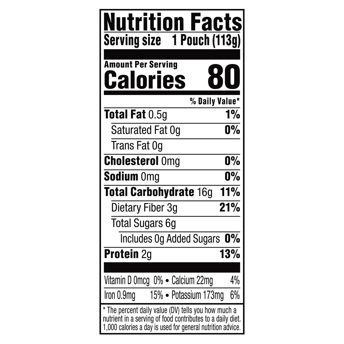 Plum Organics® Mighty 4 Food Group Blend Pear, Black Bean, Cherry, Blackberry, Strawberry, Oat + Spinach 4oz Pouch