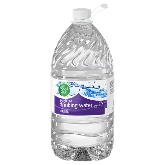 Food Club Purified Drinking Water 1 gal
