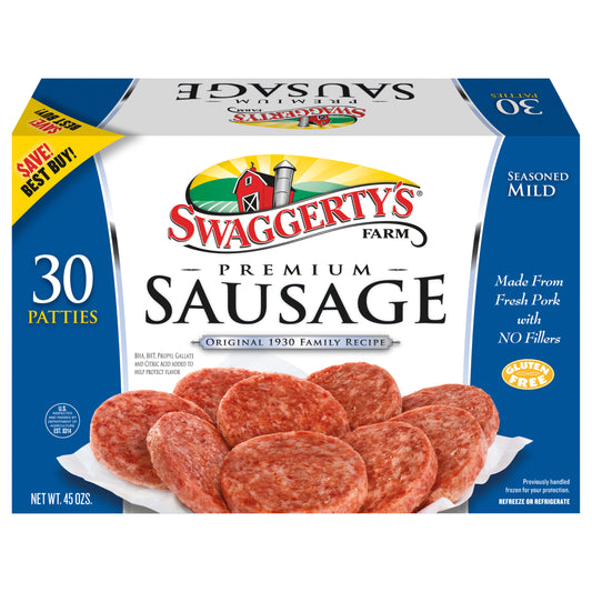 Swaggerty's Farm Mild Seasoned Premium Sausage 30 ea