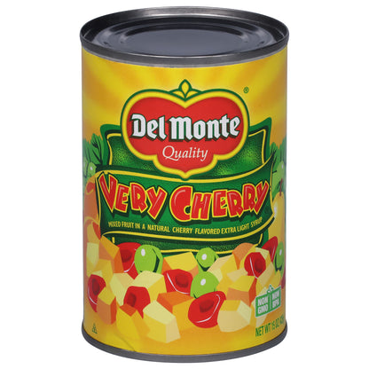 Del Monte Very Cherry Mixed Fruit in Extra Light Syrup 15 oz