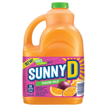 Sunnyd Passion Fruit Juice Drink, 1 Gallon Bottle