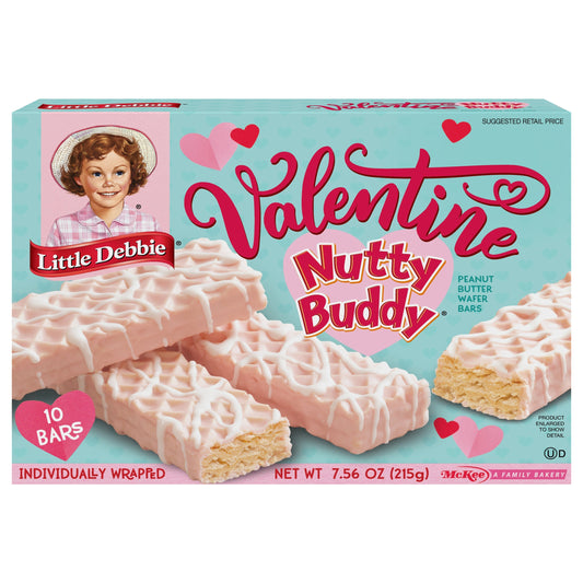 Snack Cakes, Little Debbie Family Pack Be My Valentine Nutty Buddy
