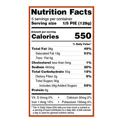 REESE'S Peanut Butter Crème Pie, 22.5 oz. (Frozen)