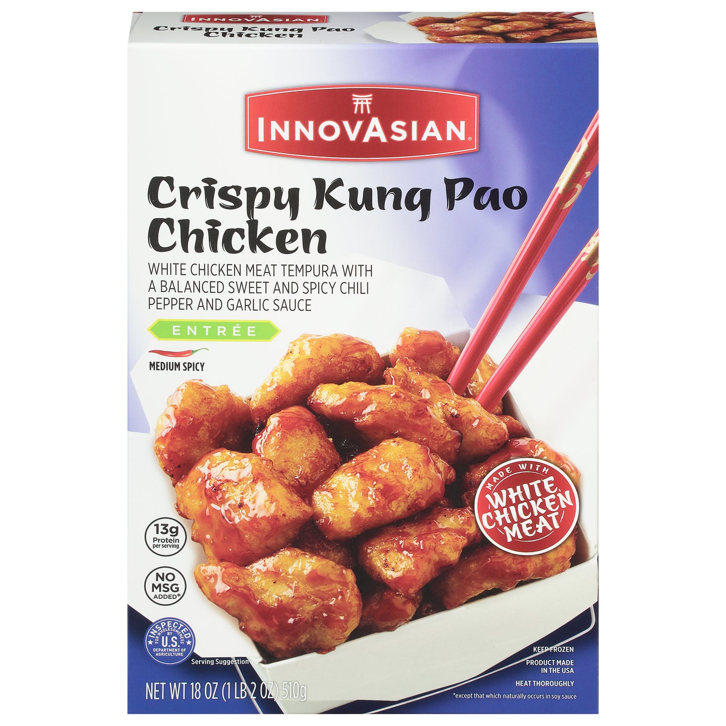 InnovAsian Beef & Broccoli Multi-Serve Entrée, 16 oz Frozen