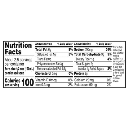 Campbell's Cream of Broccoli Condensed Soup 10.5 oz