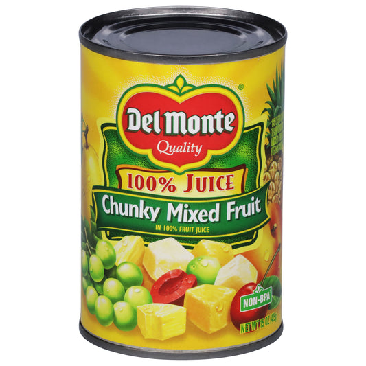Del Monte Chunky Mixed Fruit in 100% Fruit Juice 15 oz