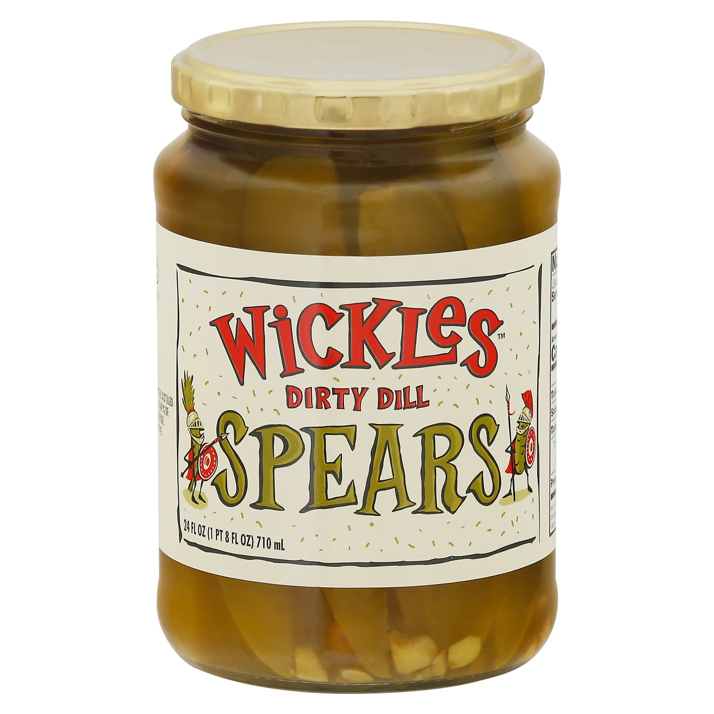 Wickles Spears Dirty Dill Pickles 24 fl oz