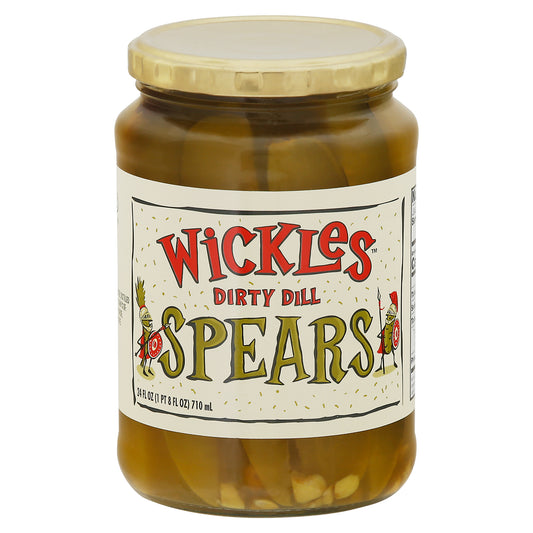 Wickles Spears Dirty Dill Pickles 24 fl oz