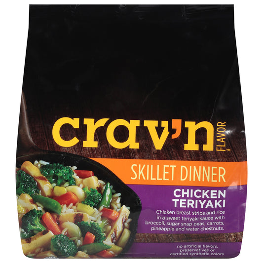 Crav'n Flavor Chicken Teriyaki Skillet Dinner 21 oz