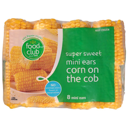 Food Club Super Sweet Mini Ears Corn on the Cob 8 ea