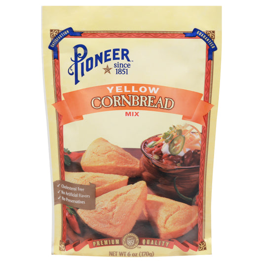 Pioneer Mix Yellow Cornbread Mix 6 oz