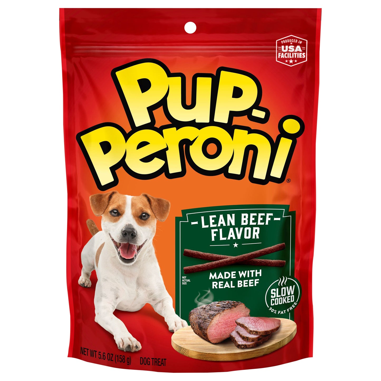 Pup-Peroni Lean Beef Flavor Dog Treats, 5.6 Oz. Bag