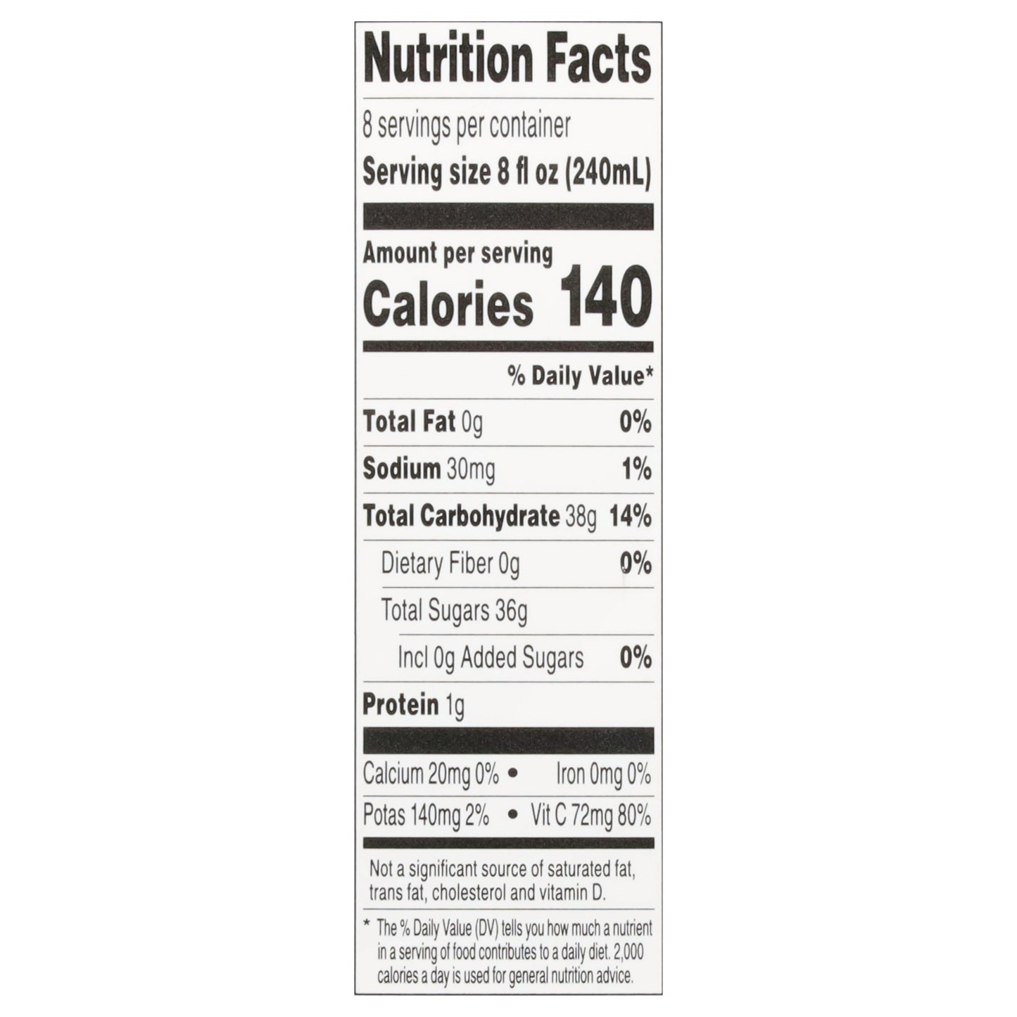 Food Club 100% Unsweetened White Grape Juice 64 fl oz