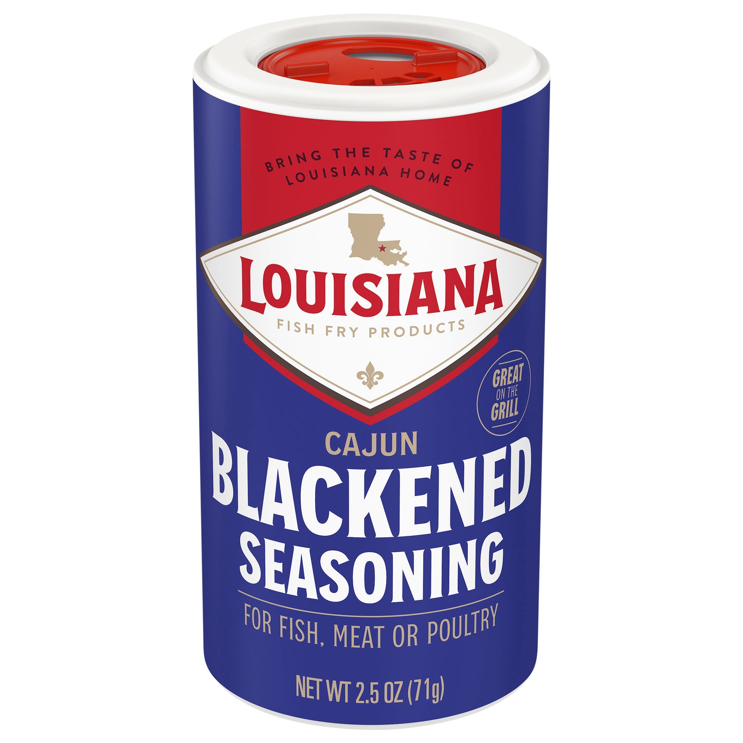 Louisiana Fish Fry Products Cajun Blackened Seasoning 2.5 oz