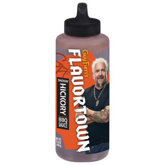 Guy Fieri's Flavortown Smokin' Hickory BBQ Sauce 15.5 oz