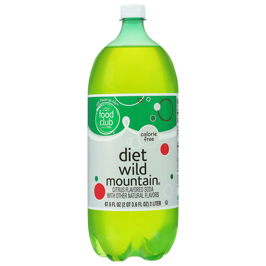 Food Club Diet Wild Mountain Soda 67.6 fl oz