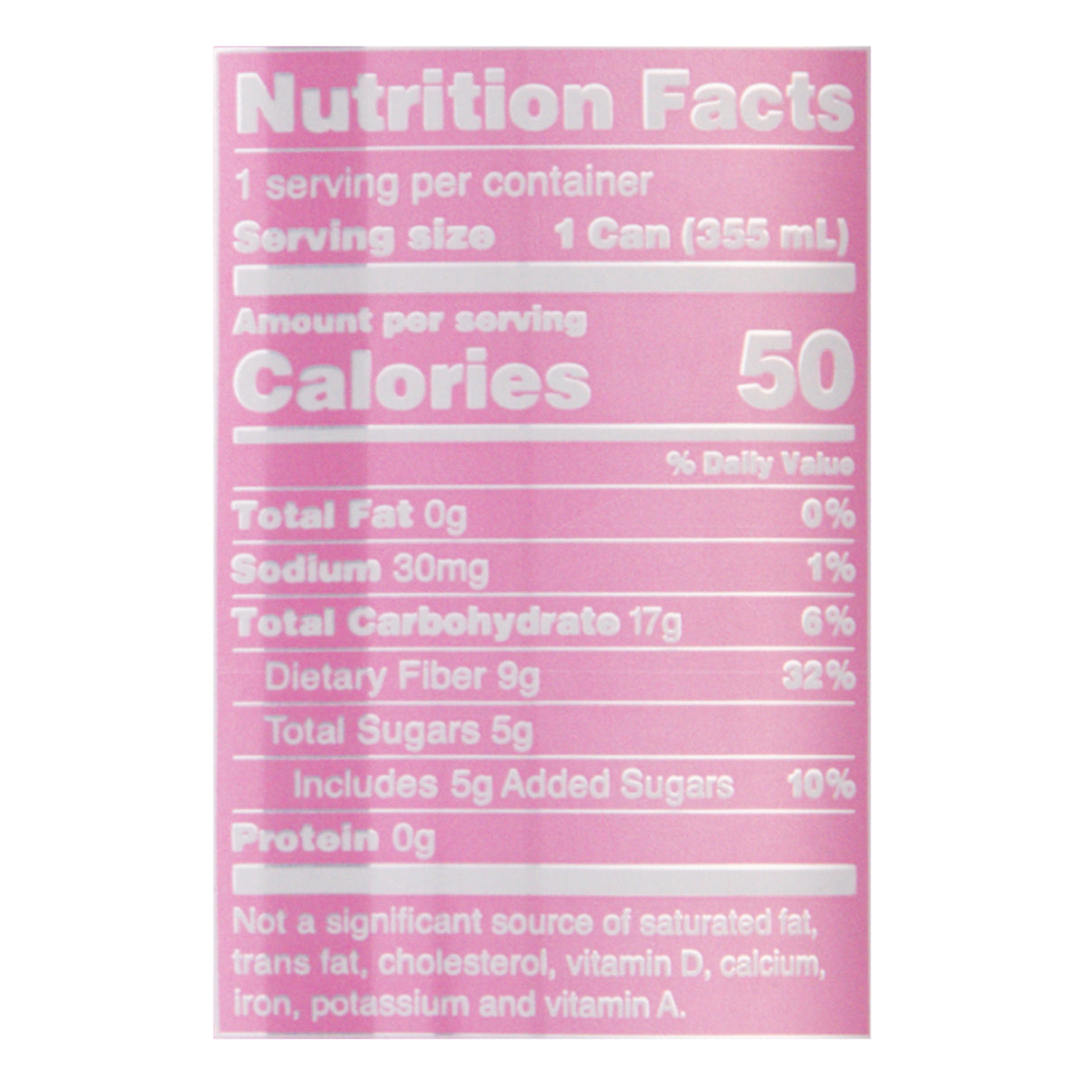 Olipop Barbie Peaches & Cream Soda 12 fl oz