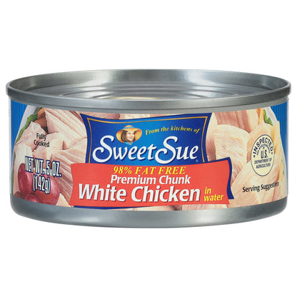 Sweet Sue Premium Chunk White Chicken in Water 5 oz