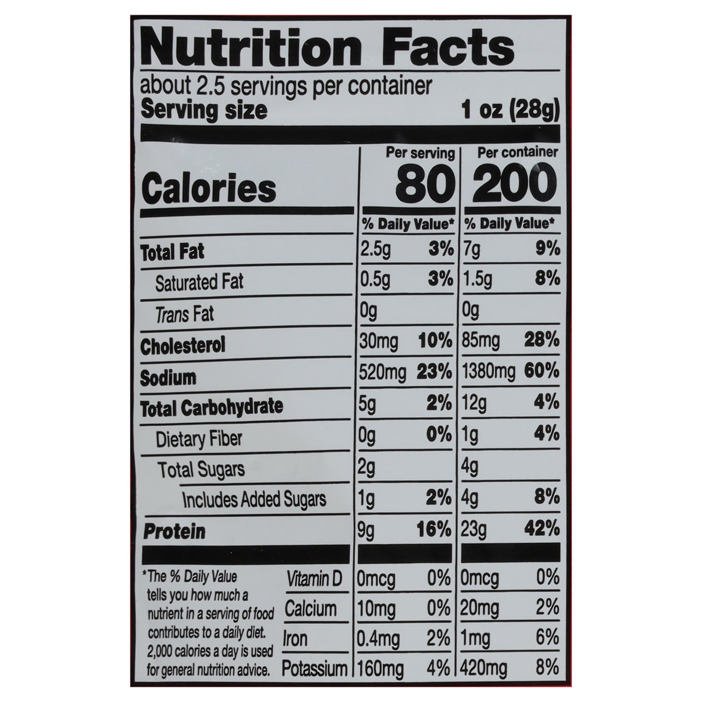 Jack Link's Funyuns Chicken Bites 2.65 oz