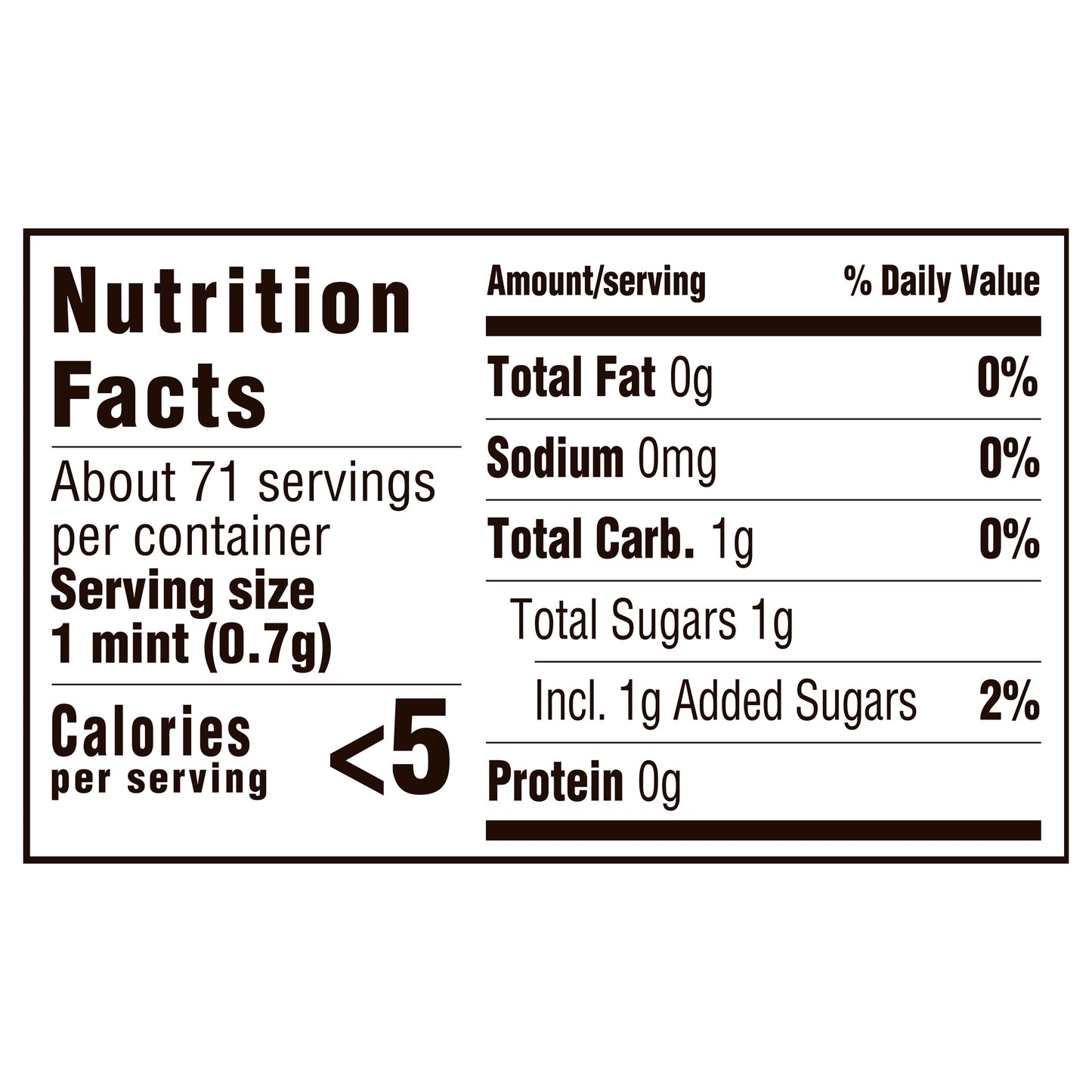 ALTOIDS Wintergreen Sugar Free Breath Mints, Single Pack, 1.76 oz