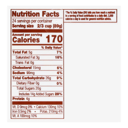 Mayfield Dairy Farms Reduced Fat Cookies & Cream Ice Cream 1 gal
