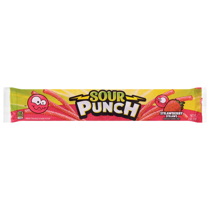 Sour Punch Strawberry Straws Candy 2 oz
