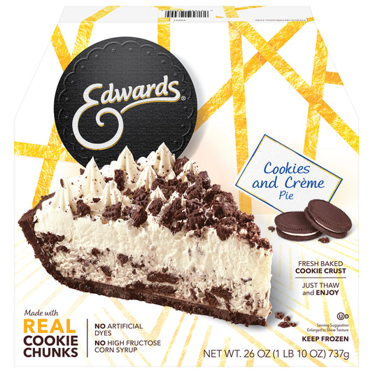Edwards Cookies & Creme Pie 26 oz