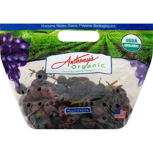 Blue/Black Seedless Grapes