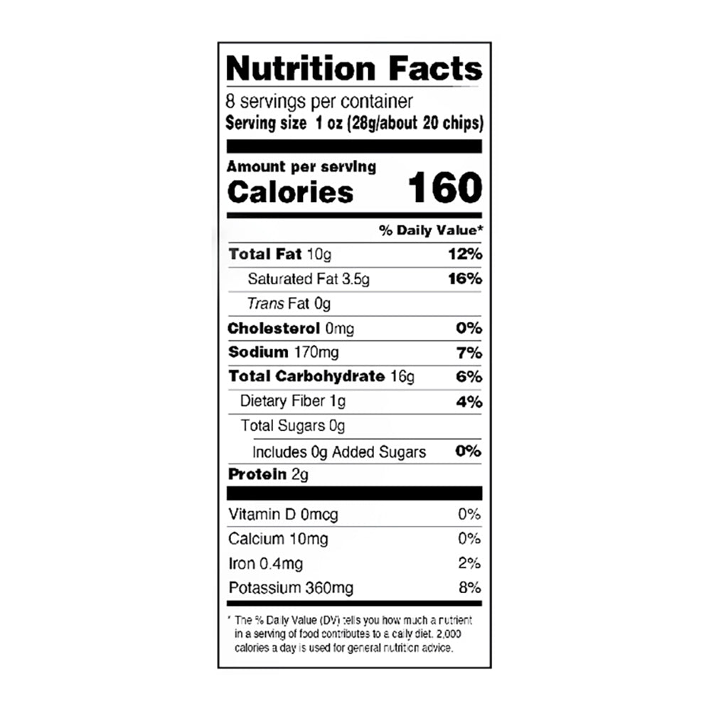 Golden Flake Thin & Crispy Original Potato Chips 8 oz