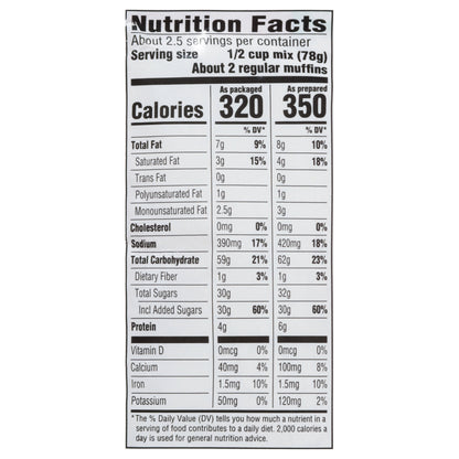 Food Club Strawberry Muffin Mix 7 oz