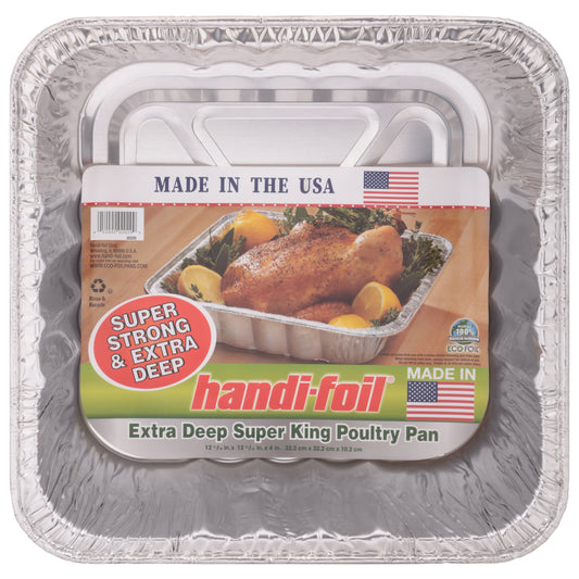 Handi-Foil Extra Deep Super King Poultry Pan 1 ea